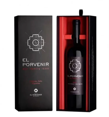 Kev Ceeb Toom Rau Kev Luam Ntawv Ntawm Wine Wrapping Box